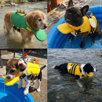 PawPuff™ Chaleco de Natación para Perros