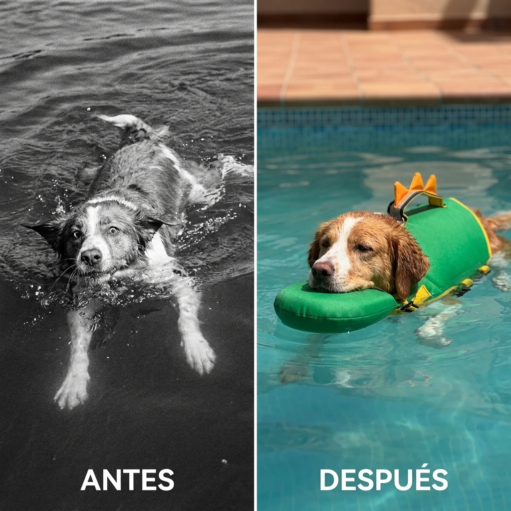 PawPuff™ Chaleco de Natación para Perros