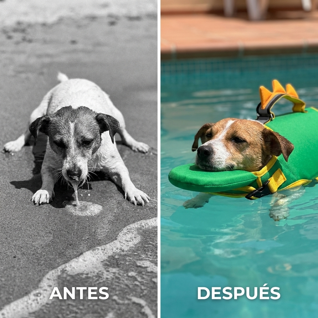 PawPuff™ Chaleco de Natación para Perros